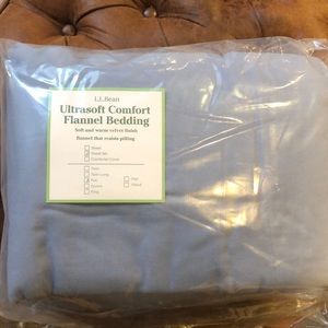 LL Bean ultrasoft comfort flannel sheets full NEW